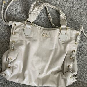 Michael Kors Cream Leather shoulder bag